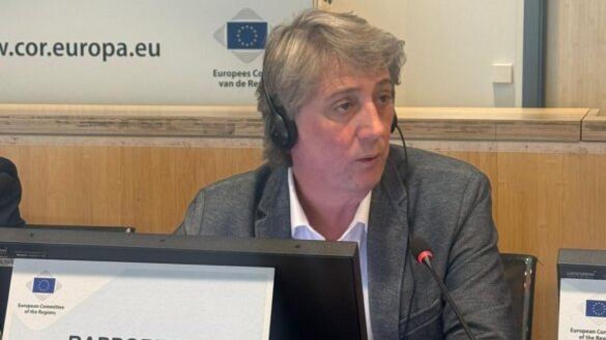 Carlos Martínezen la 8ª reunión de la Comisión de Política Social, Educación, Empleo, Investigación y Cultura del Comité Europeo de las Regiones