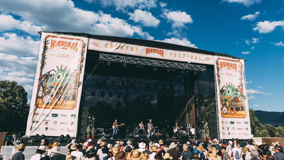 Imagen de archivo de una edición anterior del Huercasa Country Festival.