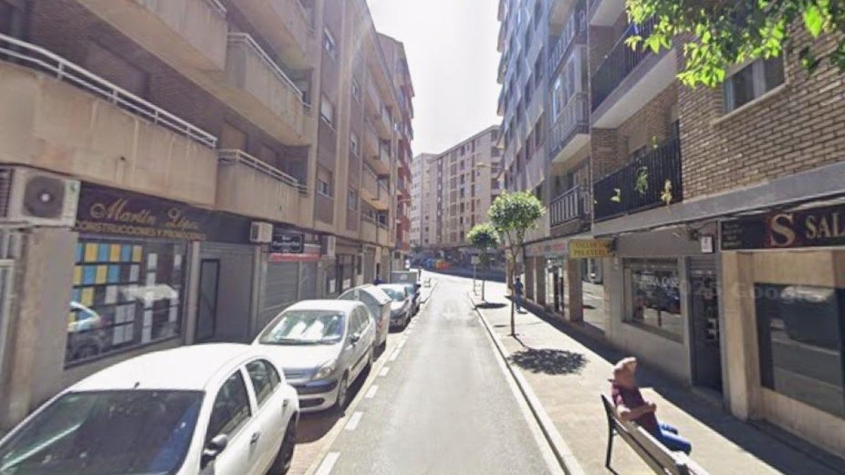 Calle Vasco de Gama de Samanca.