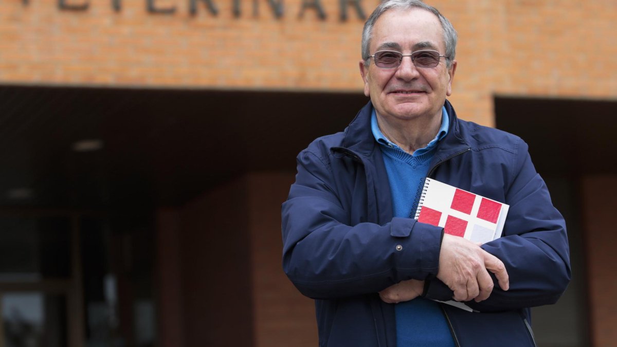 El presidente de Ciencias Veterinarias de Castilla y León y miembro del comité de expertos que asesora a la Junta en materia de Covid, Elías F. Rodríguez Ferri.