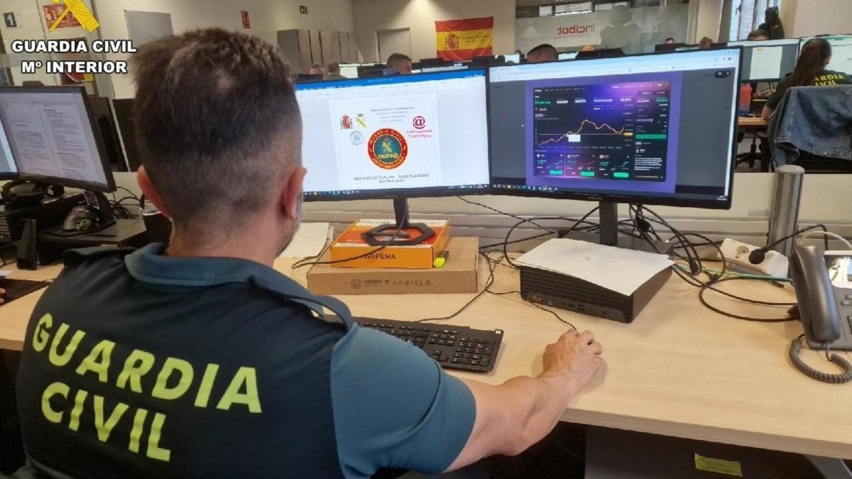 Equipo de investigación en ciberdelincuencia de la Guardia Civil.