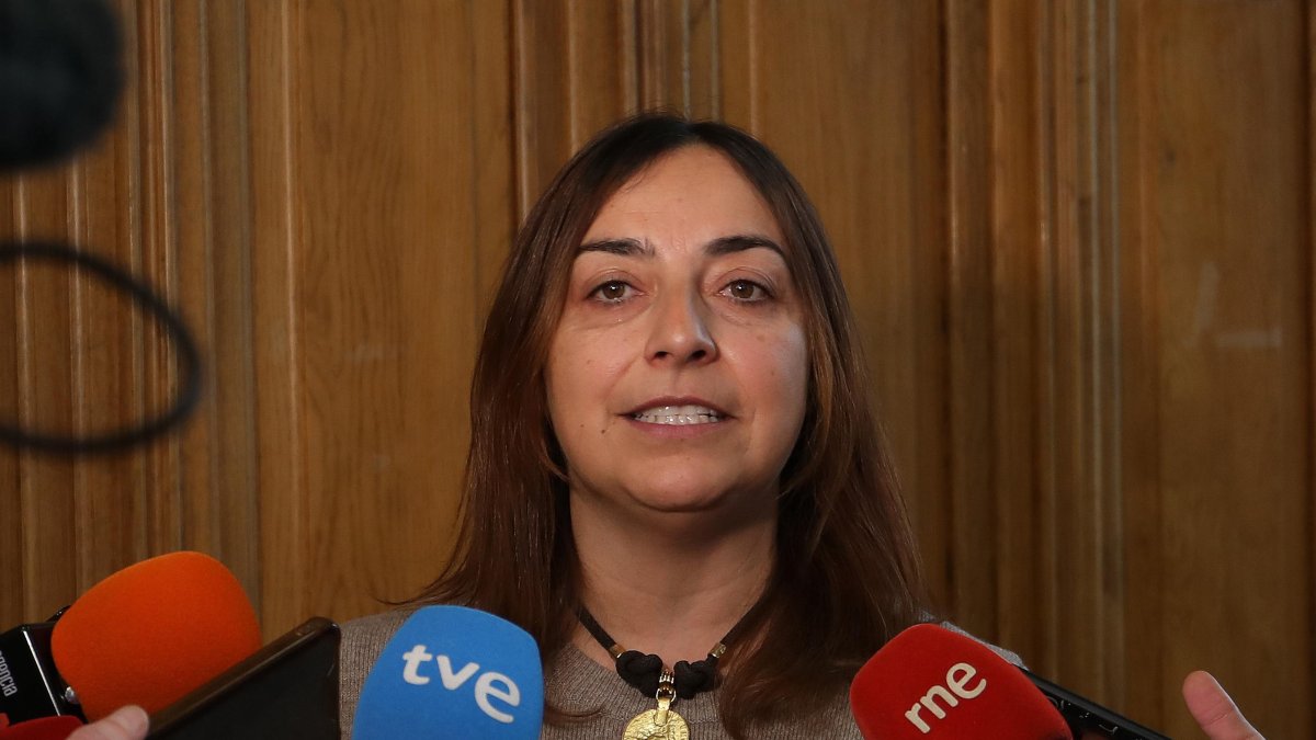 La alcaldesa de Palencia, Miriam Andrés