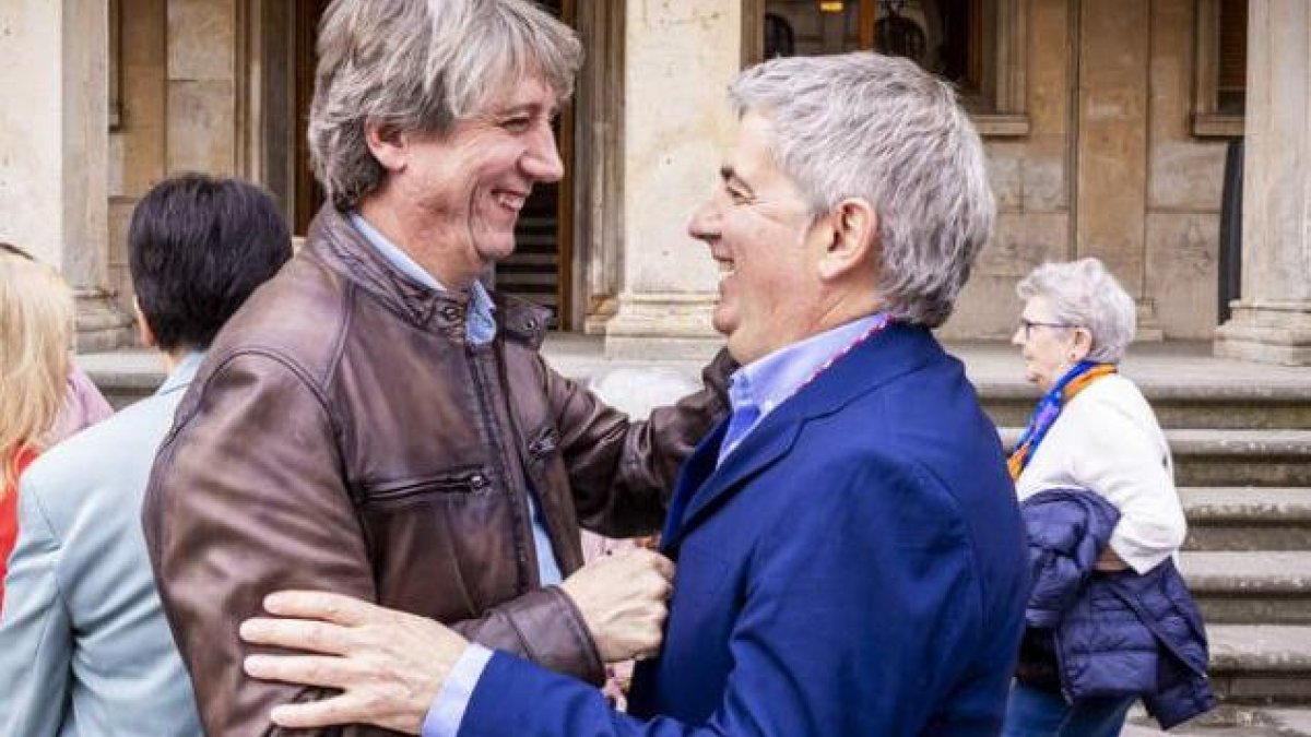 Carlos Martínez y Javier Antón, en una imagen de archivo.