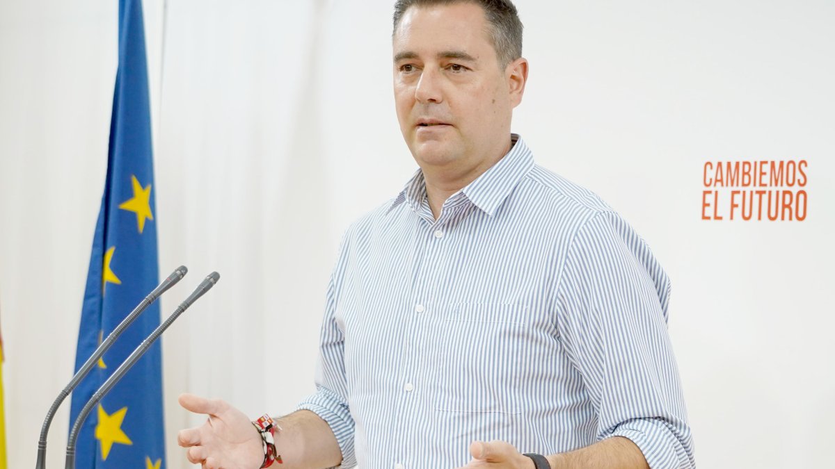 El secretario de Organización del PSOECyL, Daniel de la Rosa.