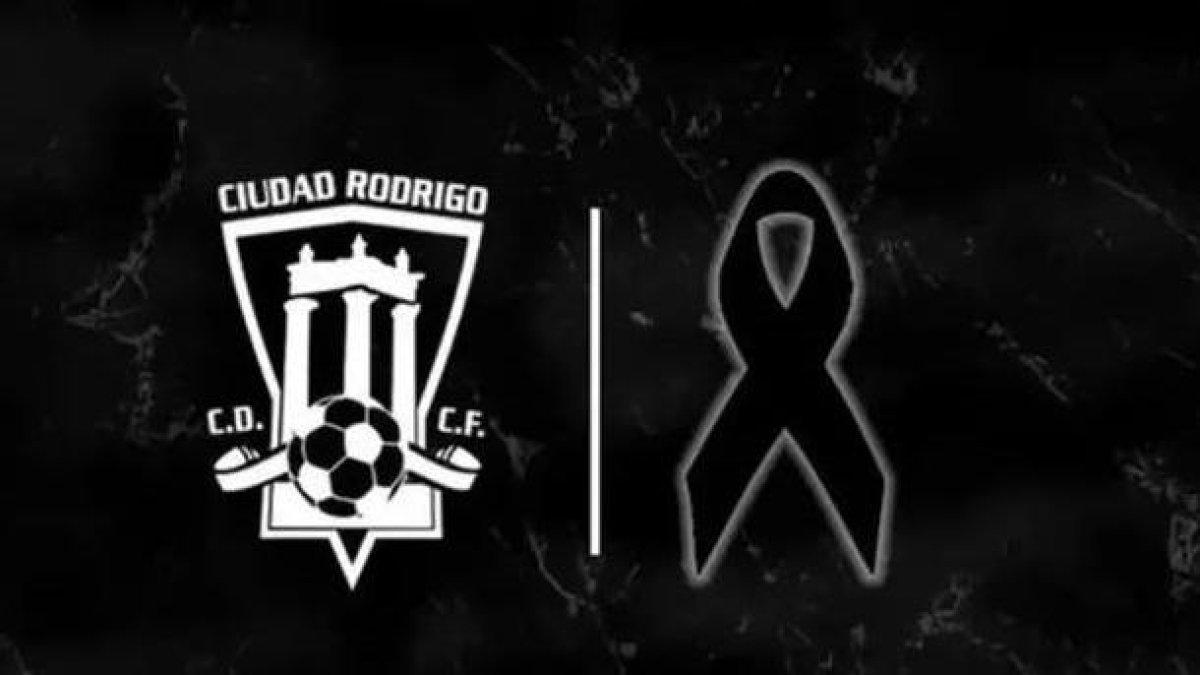 Luto en el Ciudad Rodrigo C.F. por la muerte de su canterano Adrián en el colapso de una fuente.