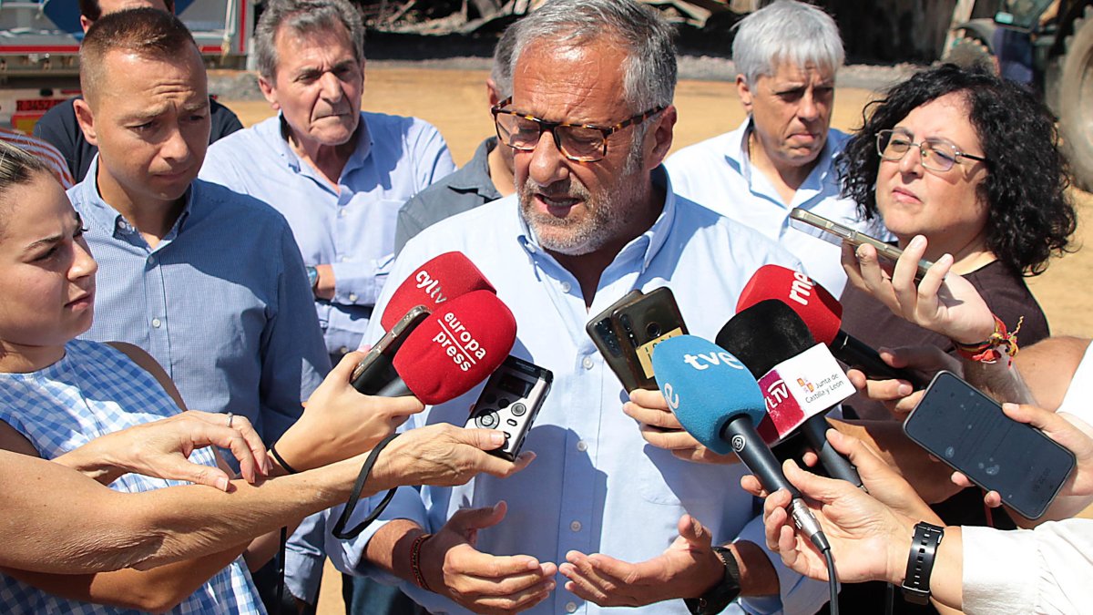 El vicepresidente primero de la Junta y consejero de Desregulación, Familia y Ayudas Sociales, Carlos Pollán.