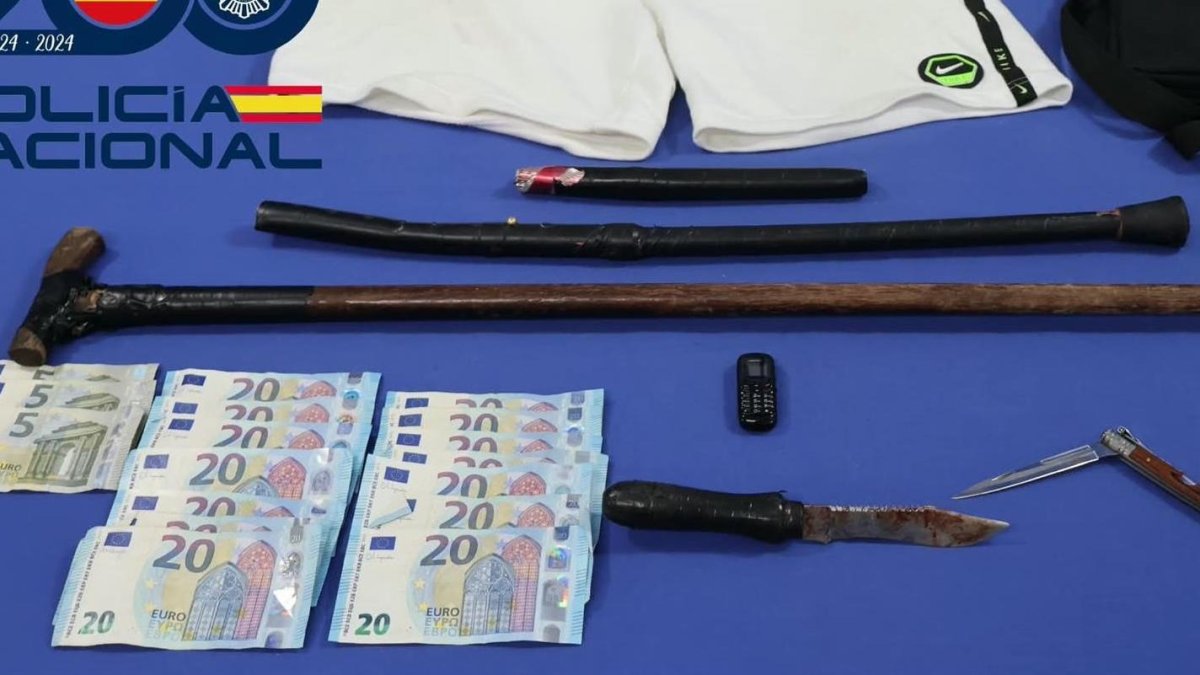 A prisión dos hombres por apuñalar con un machete a otro que quedó herido grave en Salamanca