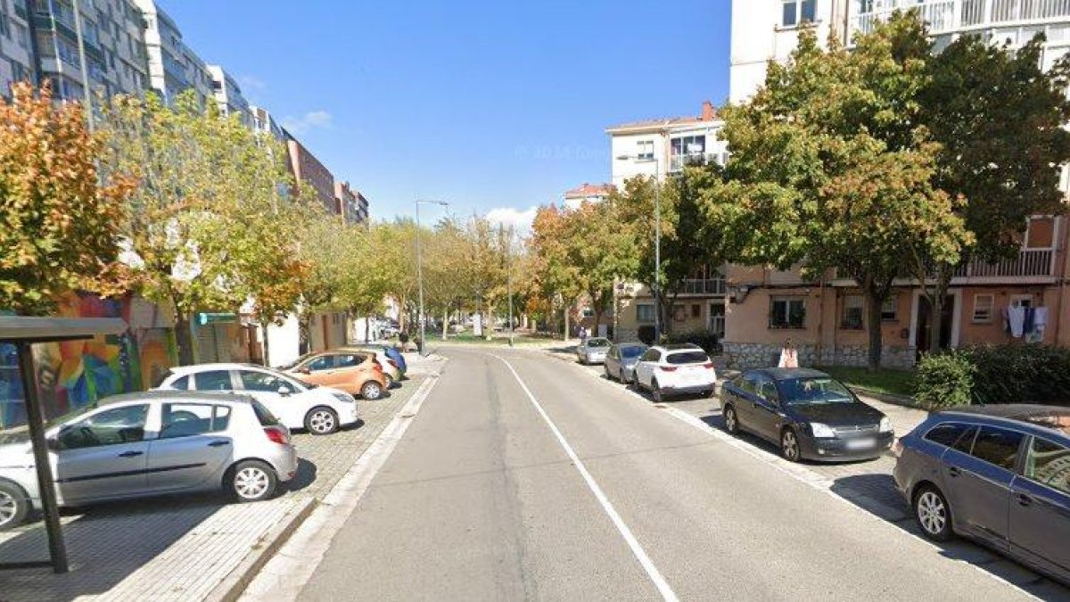 Calle Blanca de Castilla con camino Casa de la Vega, donde se produjo el suceso