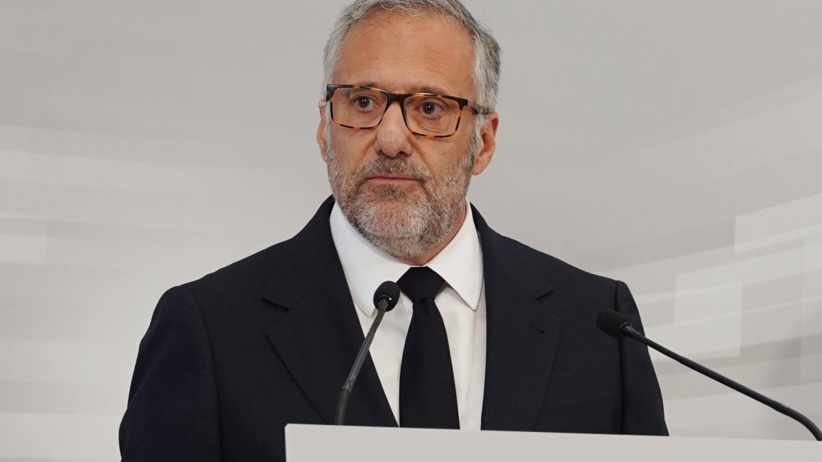 El vicepresidente primero y consejero de Desregulación, Familia y Ayudas Sociales, Carlos Pollán.