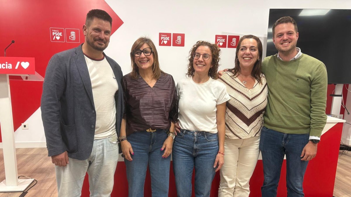 Miembros propuestos por el PSOE de Palencia para las listas al Congreso y al Senado.