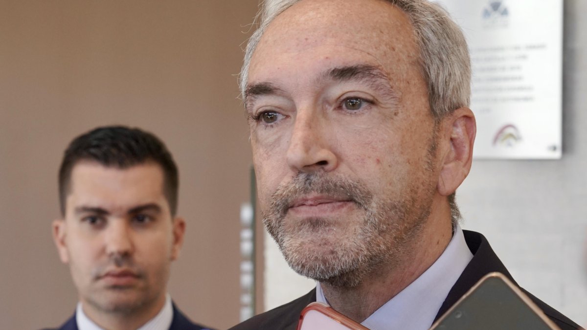 El consejero de Cultura, Turismo y Deporte José Alberto Díaz Pico.
