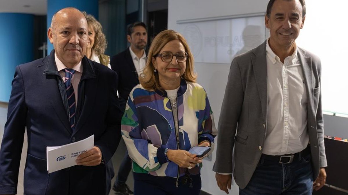 José María Barrios, Montse Chimeno y Fernando Martínez-Maillo. 