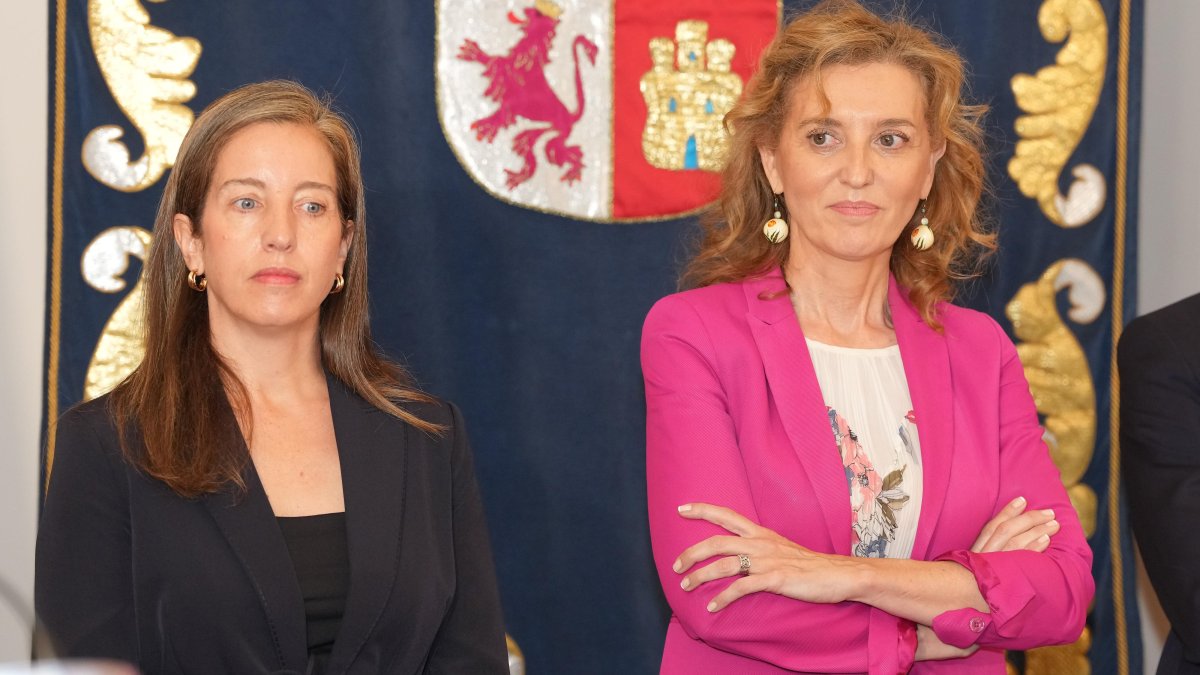 María del Valle Ares y María Pardo, en una imagen de archivo.