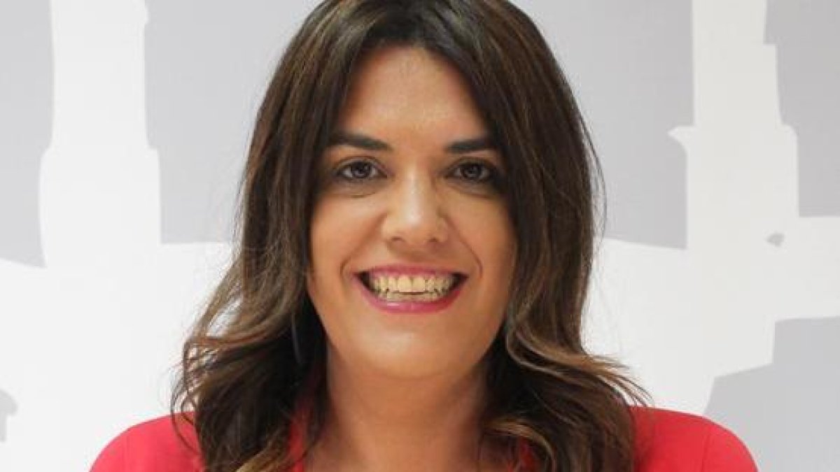 Sandra Veleda, portavoz del PSOE en la Diputación de Zamora