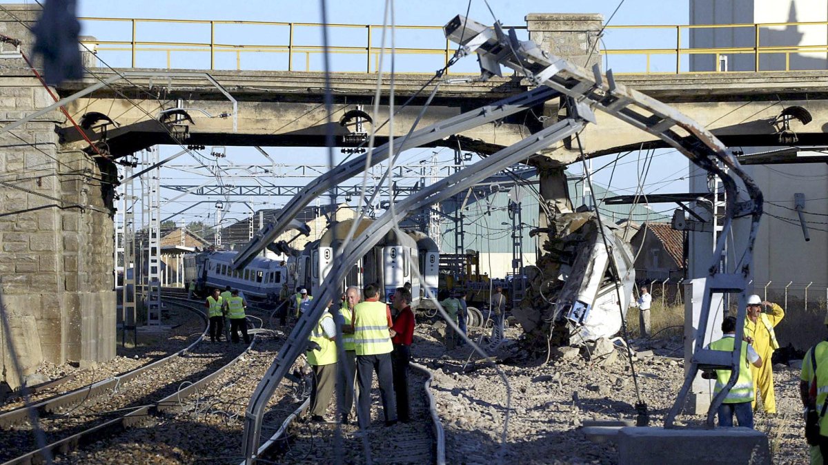 Foto de archivo del accidente de Villada de agosto de 2006.