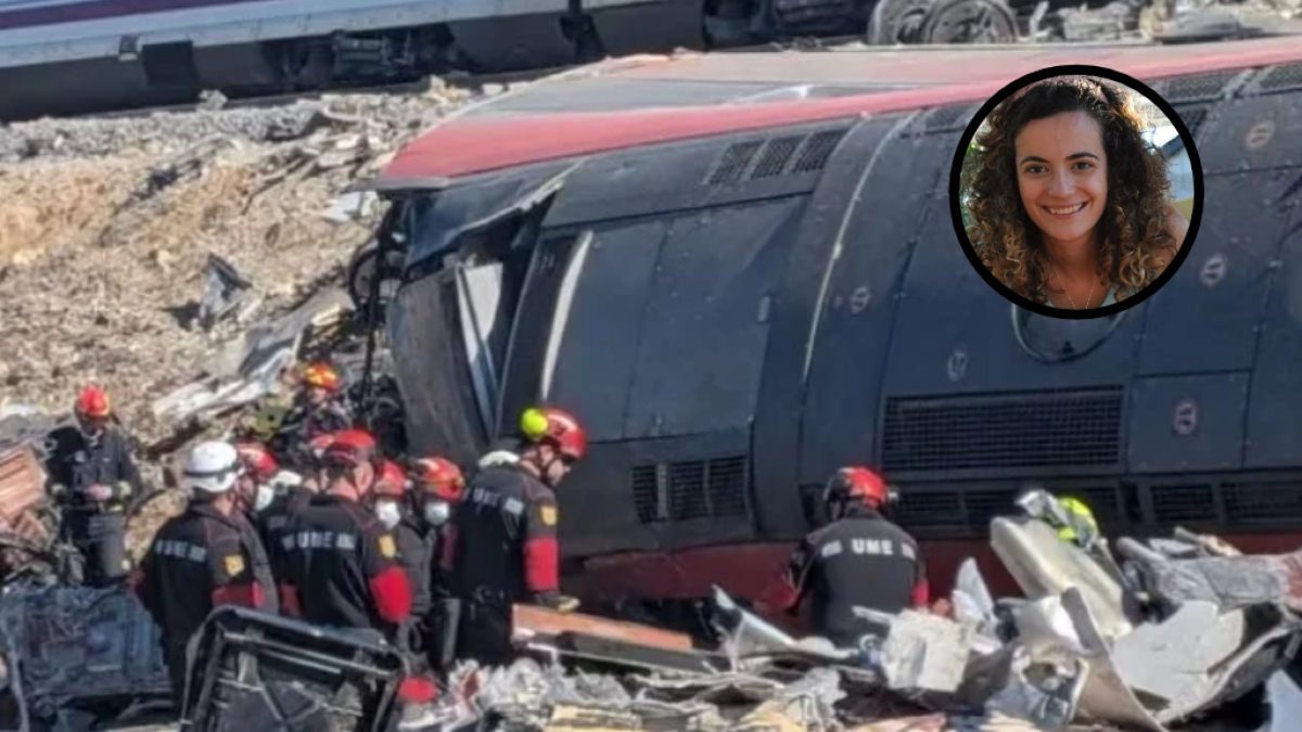 Marta Shahbazi, desaparecida en el accidente ferroviario de Urda