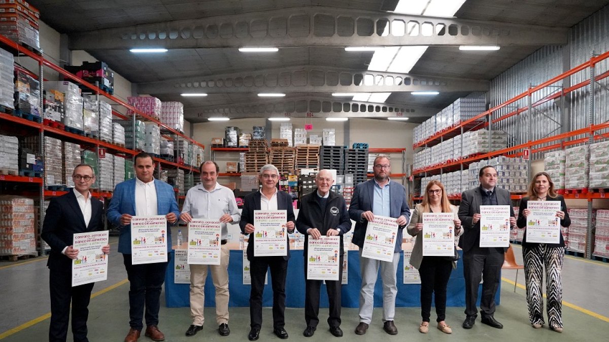 La Federación de Bancos de Alimentos de Castilla y León, en colaboración con la Asociación de Supermercados de Castilla y León presenta la VII Recogida primavera-verano. -ICAL
