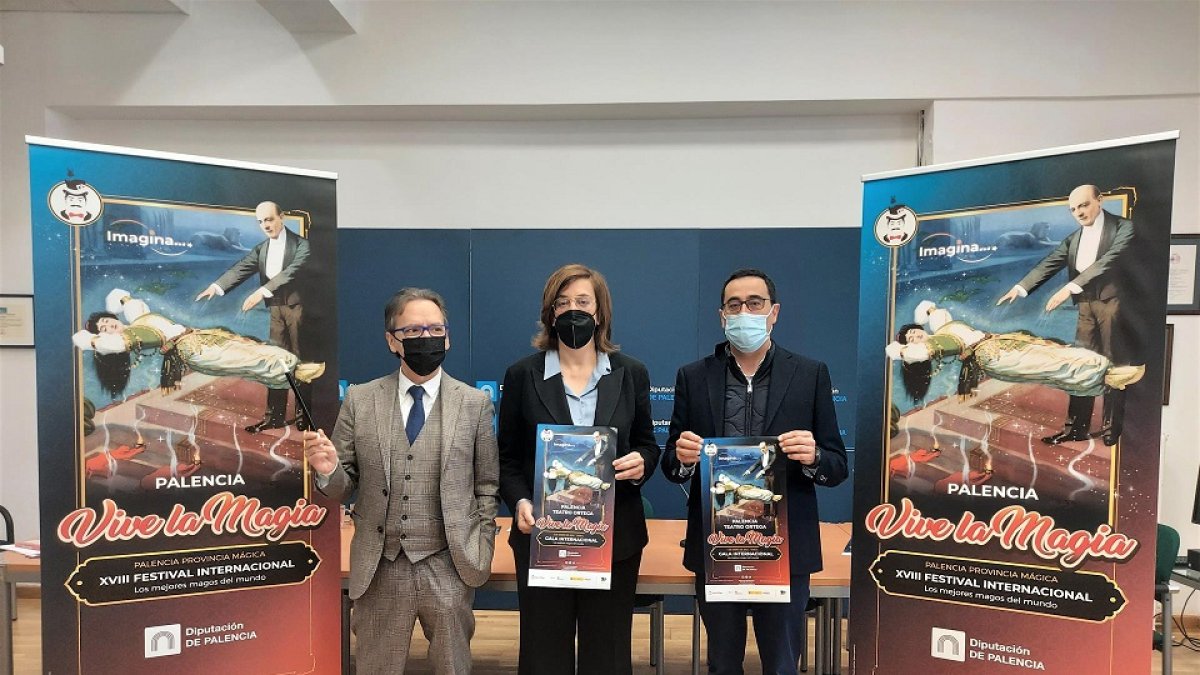 Presentación de la XVII gala Internacional de Magia de la Diputación de Palencia. -E.PRESS
