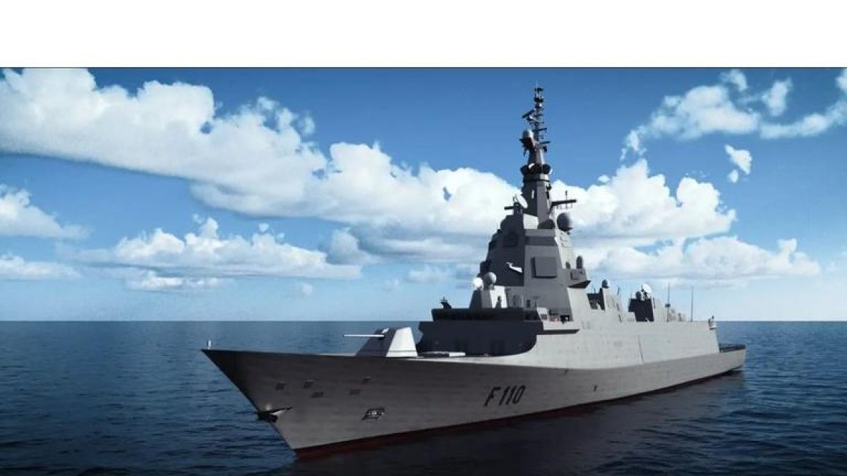 Recreación digital de la fragata Bonifaz. - NAVANTIA