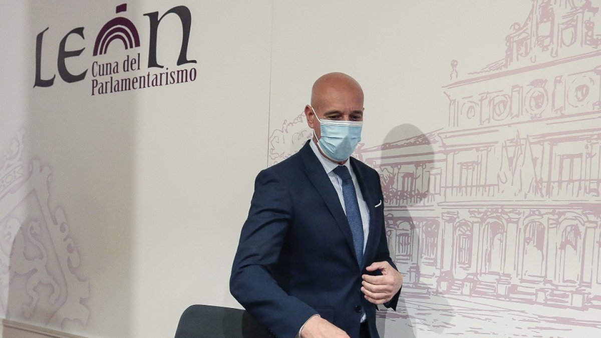 El alcalde de León, José Antonio Diez.- ICAL
