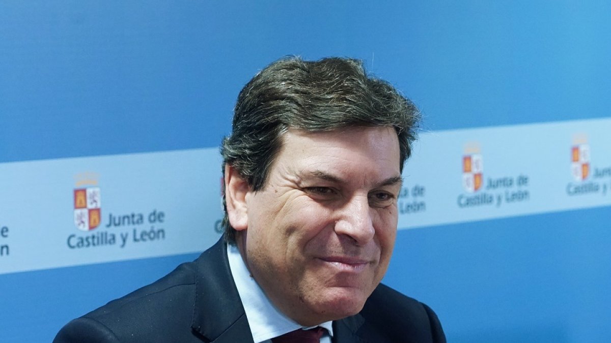 Carlos Fernández Carriedo, consejero de Economía y Hacienda.ICAL