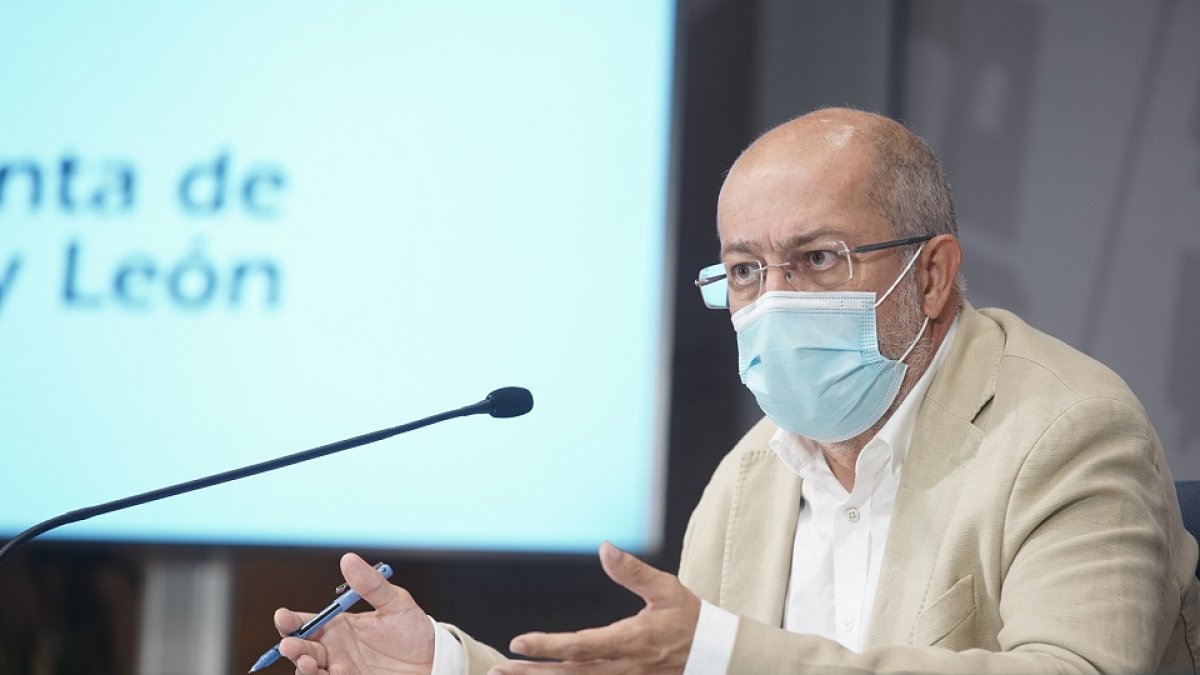 El vicepresidente de la Junta de Castilla y León, Francisco Igea - ICAL