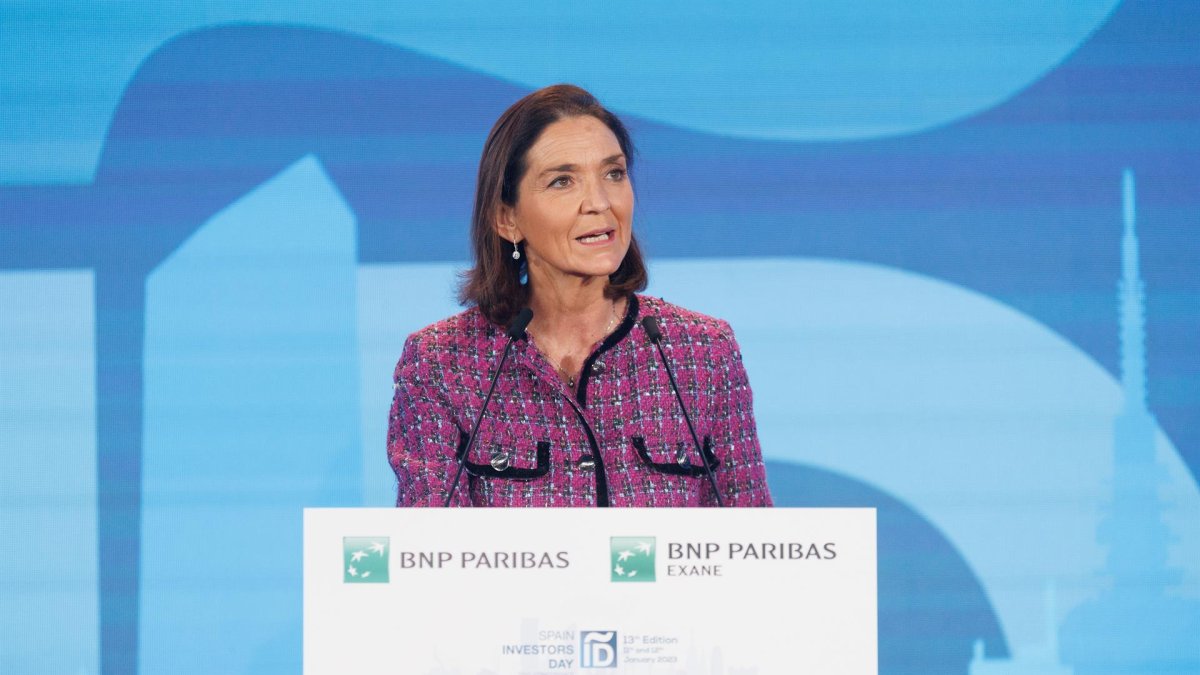 La ministra de Industria, Comercio y Turismo, Reyes Maroto, en una imagen de archivo. E.P.