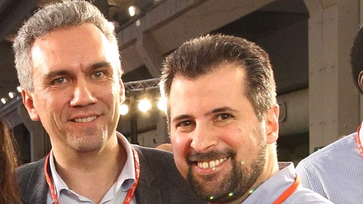Javier Izquierdo y Luis Tudanca, en una imagen de archivo.-ICAL.