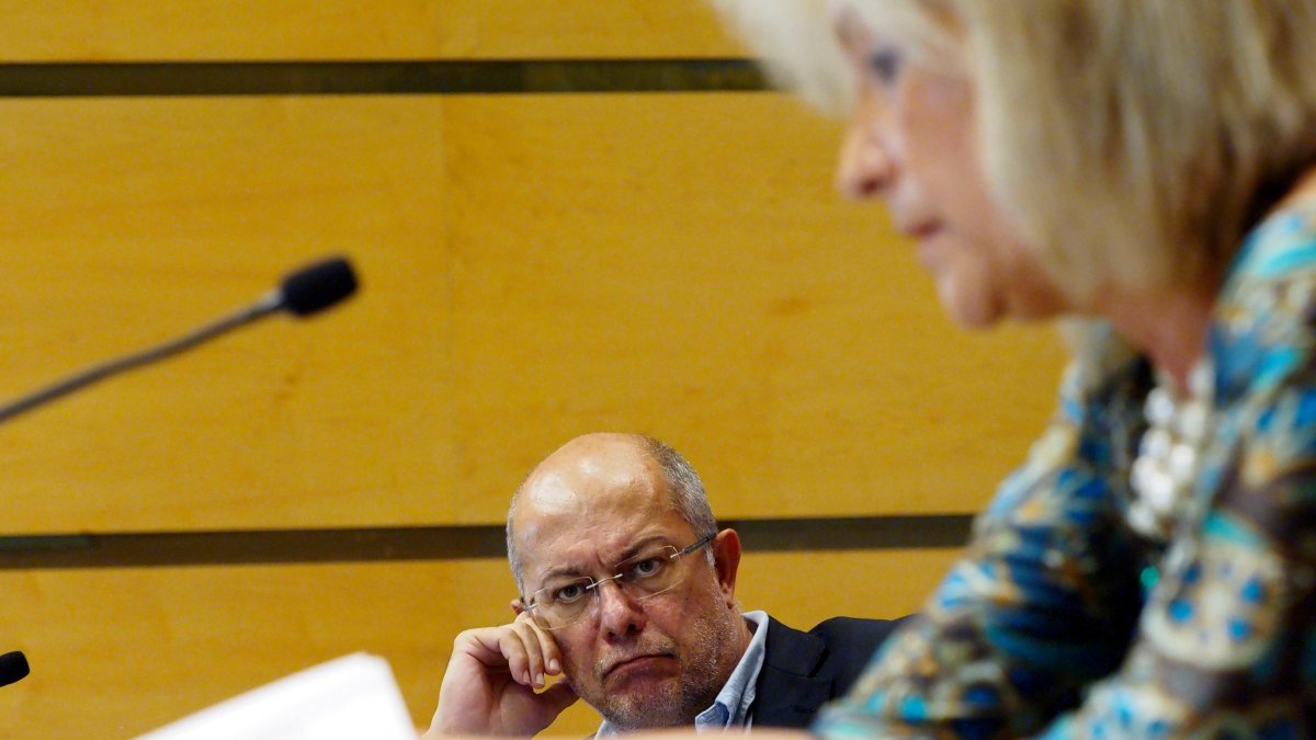 Francisco Igea y Verónica Casado, en una imagen de archivo.- ICAL