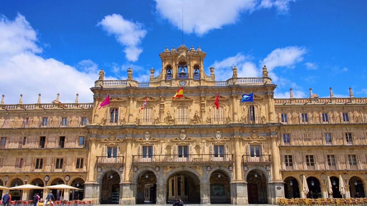 Plaza mayor de Salamanca. -E.M