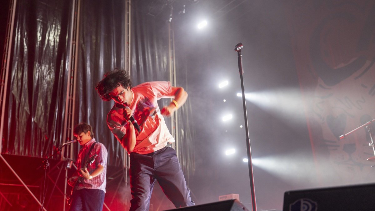 Un momento de la actuación del grupo Carolina Durante, en una imagen de archivo.