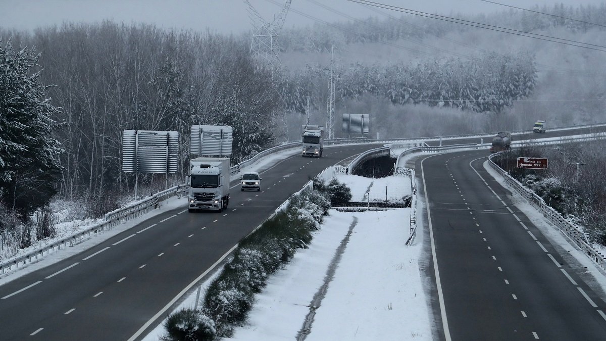 Temporal de nieve en el Bierzo.- ICAL
