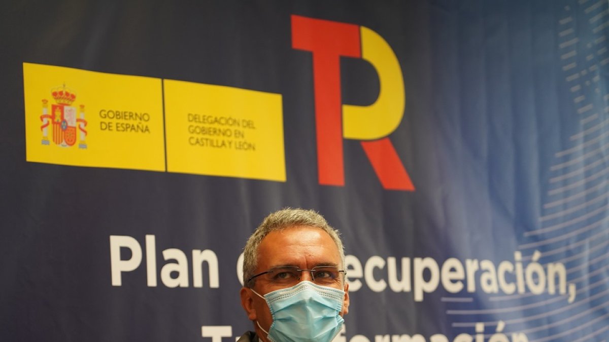 El delegado del Gobierno en Castilla y León, Javier Izquierdo. - ICAL