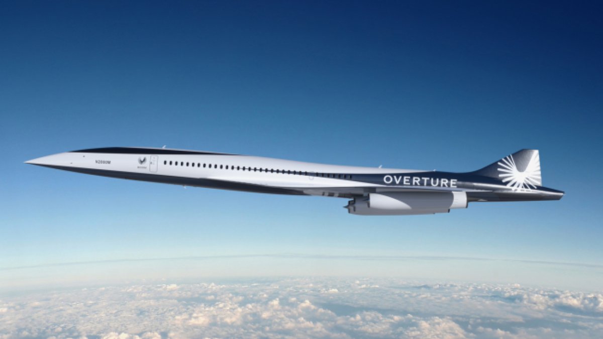 Overture, el avión comercial más rápido del mundo, optimizado para velocidad, seguridad y sostenibilidad. -BOOM