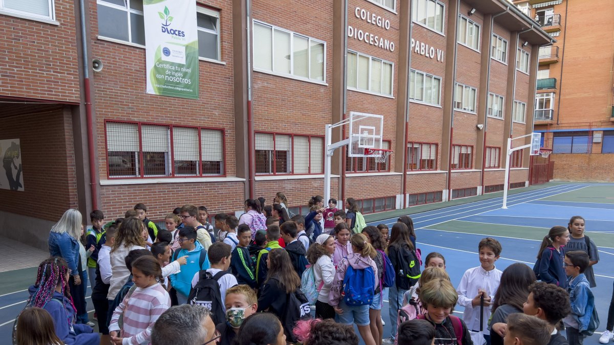 Inicio del curso escolar 2022-2023 en Ávila.