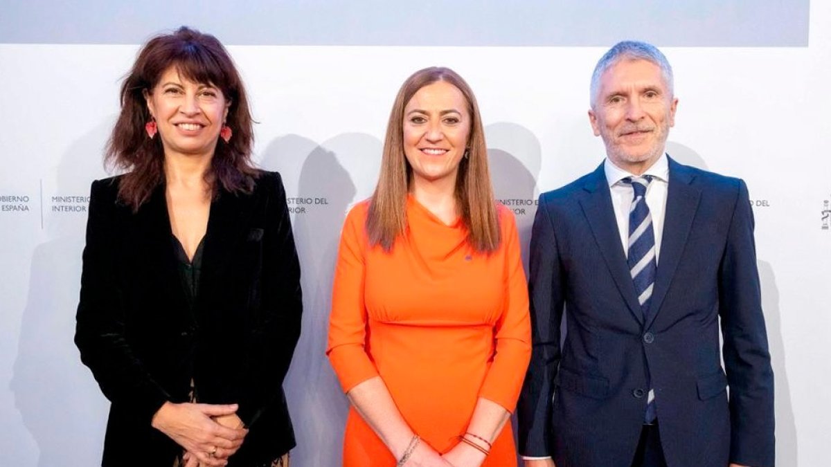 Ana Redondo, Virginia Barcones y Fernando Grande-Marlaska.- ICAL