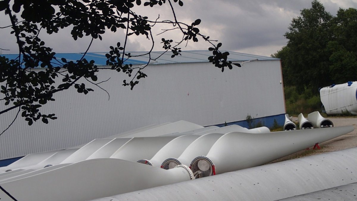 La   planta de reciclaje de palas eólicas de Endesa y Prezero recibe un reconocimiento de la Unión Europea. E.M.