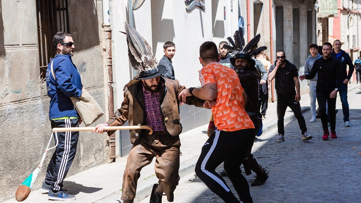 Fiesta del Zarrón en Almazán. ICAL