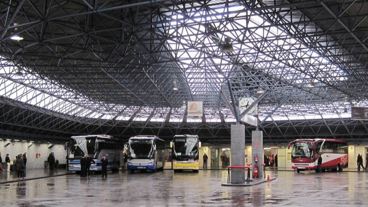 Estación de autobuses de Burgos. -E.M