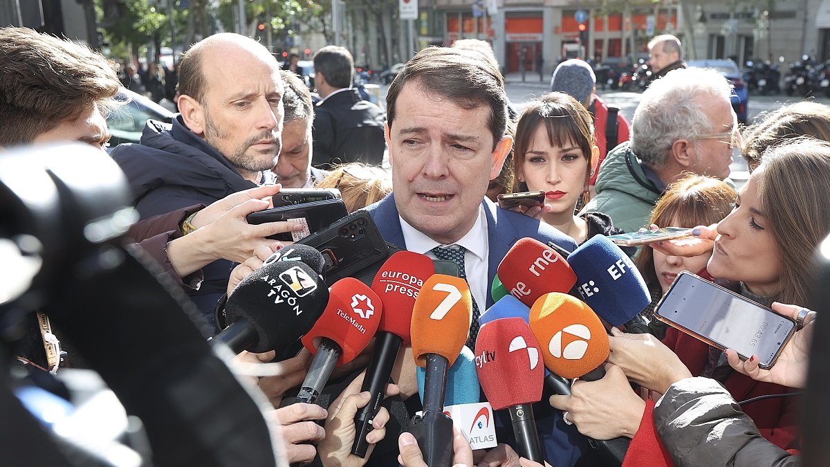 El presidente del PP de Castilla y León, Alfonso Fernández Mañueco, en una imagen de archivo.- ICAL