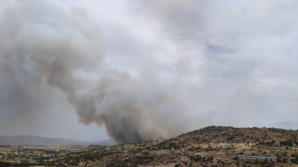 Foto de archivo de un incendio de la Comunidad de Castilla y León. -E.M