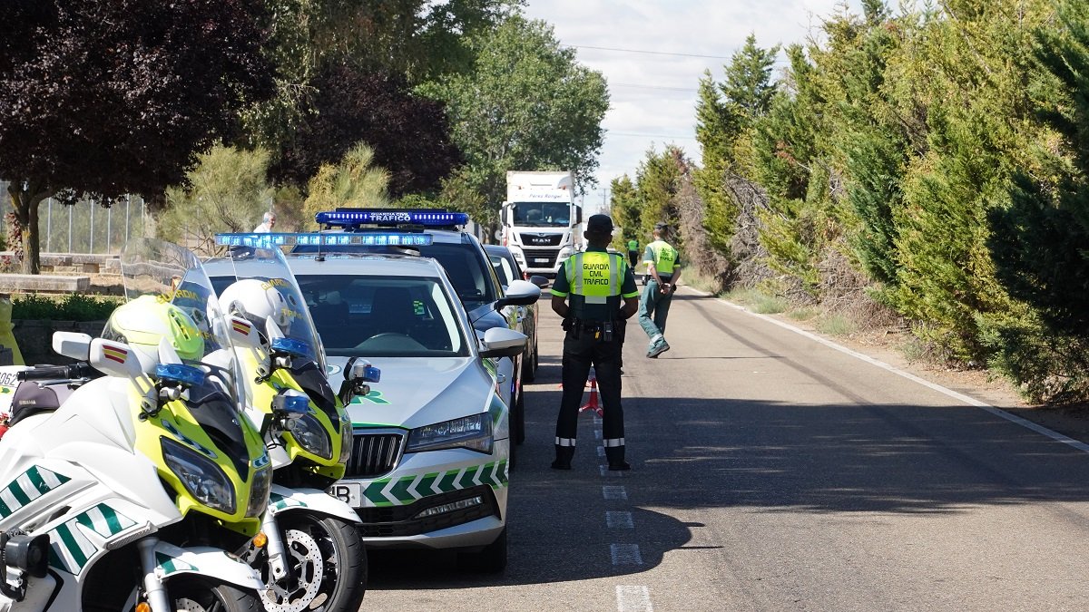 Agentes de la Guardia Civil en Castilla y León. 