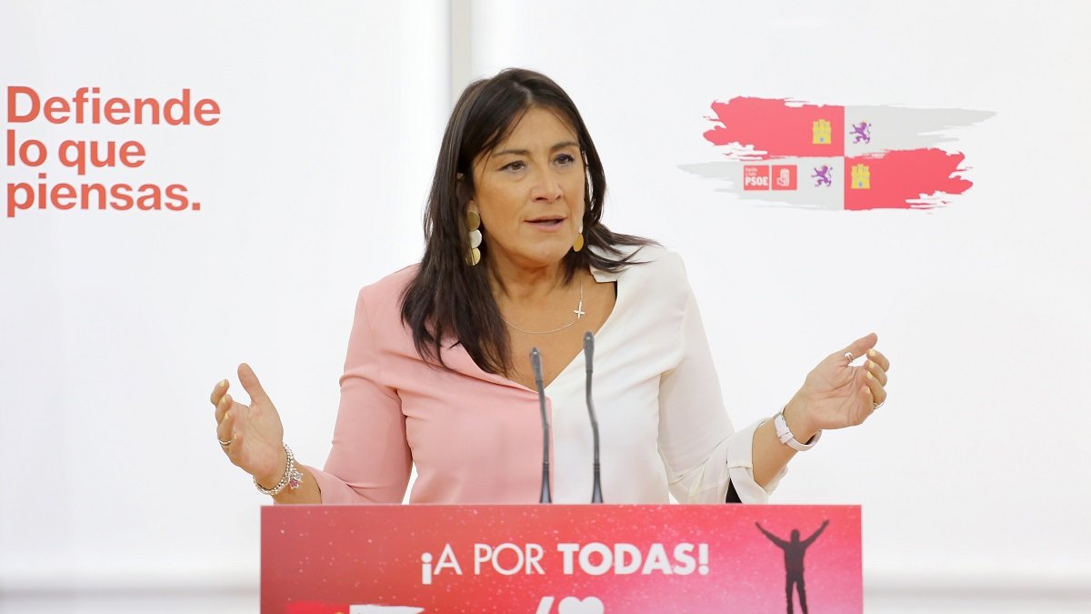 La secretaria del PSOECyL, Ana Sánchez. -ICAL