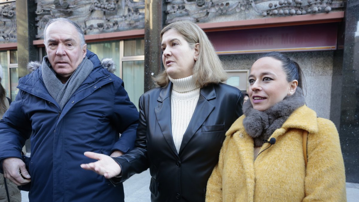 Representantes de los Grupos Municipales del Partido Popular, Ciudadanos y Unión del Pueblo Leonés. ICAL