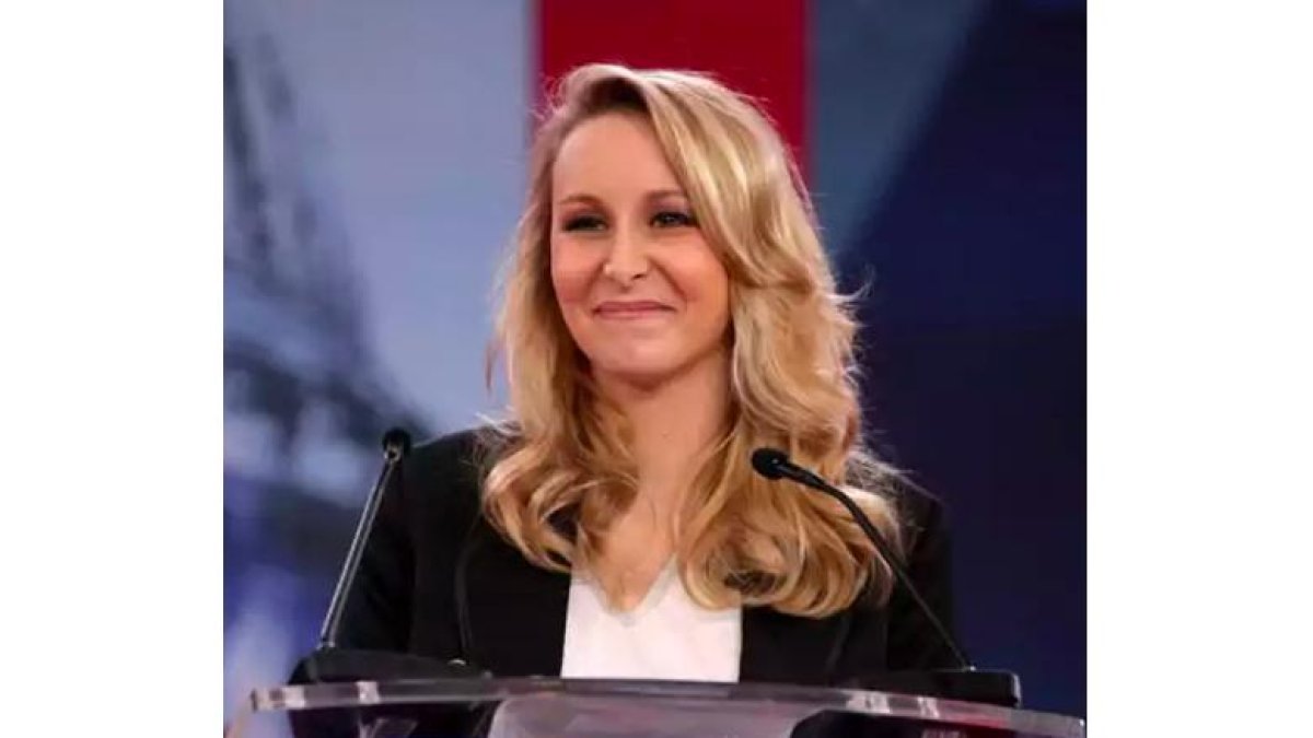 Marion Maréchal, nieta del fundador del Frente Nacional, Jean Marie Le Pen y sobrina de Marine Le Pen. -ISSEP
