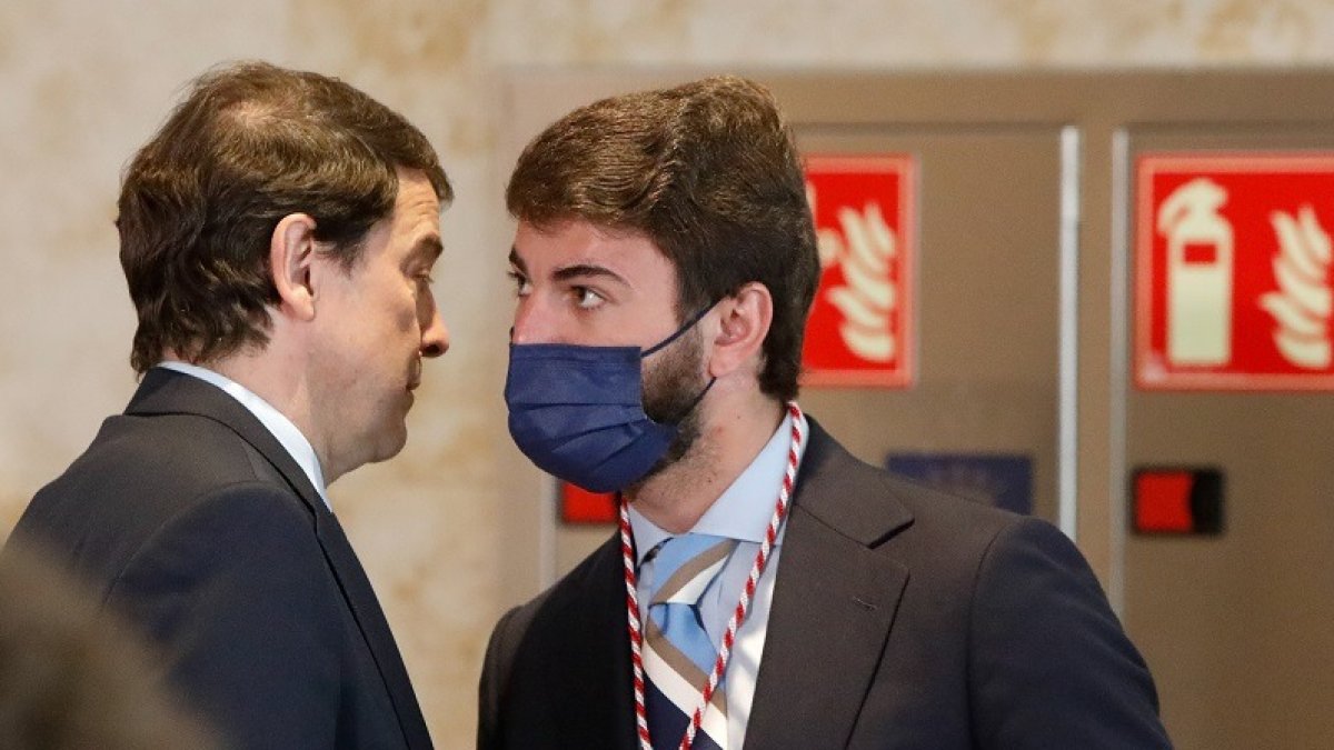 Alfonso Fernández Mañueco y Juan García-Gallardo.- ICAL