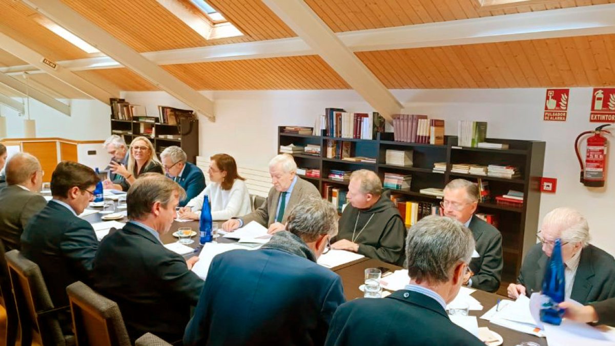 Reunión del Patronato de la Fundación Silos.- ICAL