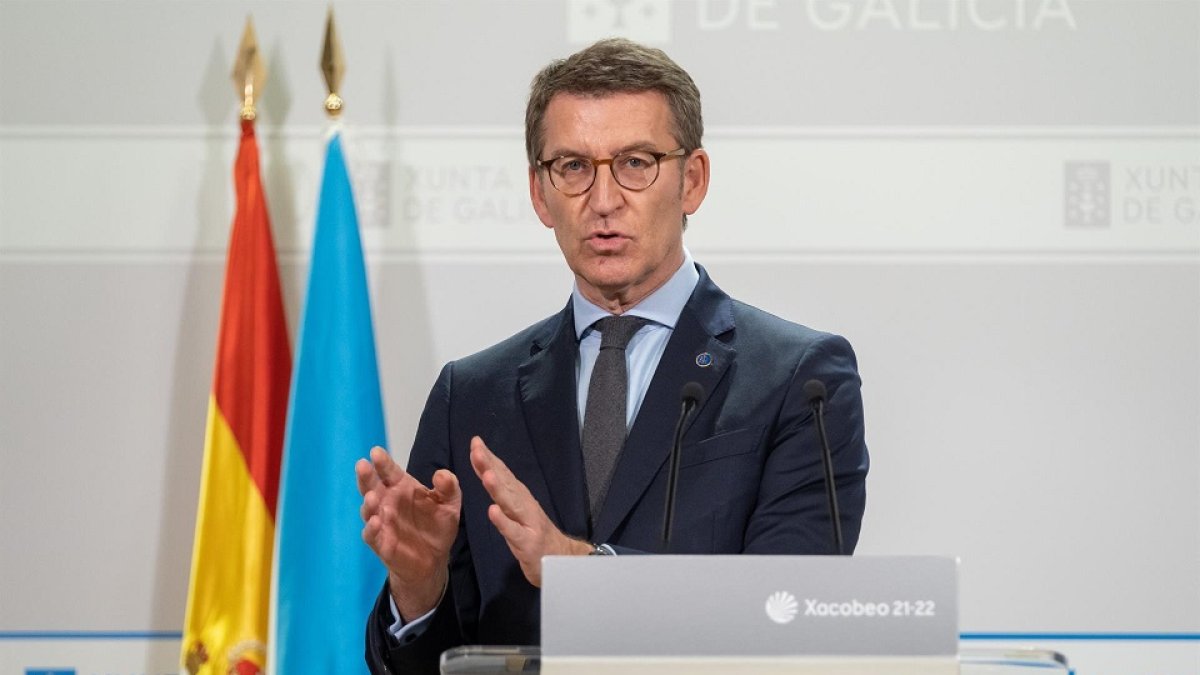 Alberto Núñez Feijóo, en una imagen de archivo.- EUROPA PRESS