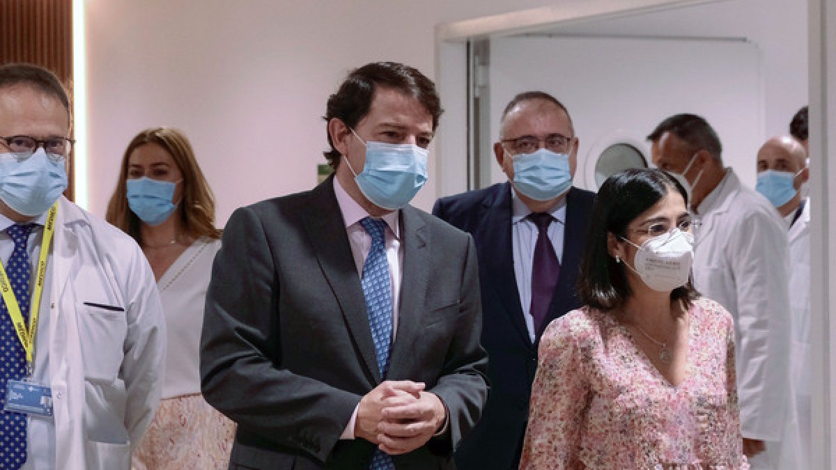 La ministra de Sanidad y el Presidente de la JCYL - ICAL