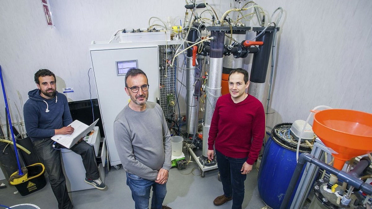 Innovadores - Químicas UBU: Daniel Ezquerra, Victorino Díez y Cipriano Ramos